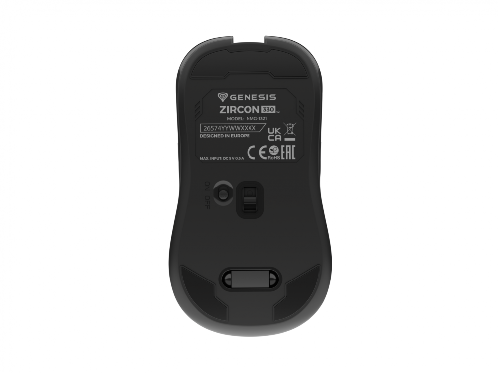 Mouse Genesis Zircon 330 3600 DPI negru [6]