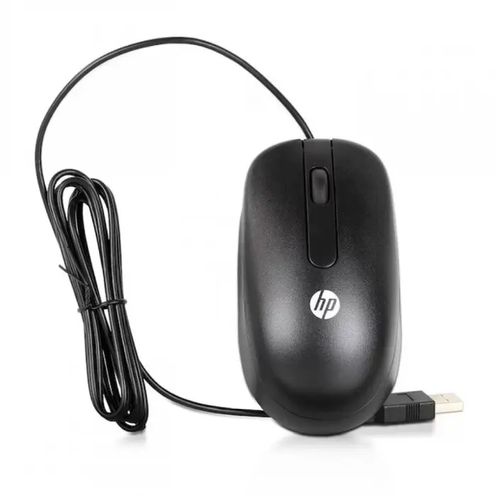 Mouse optic, HP, Genuine, USB, 3 Butoane, Negru [3]