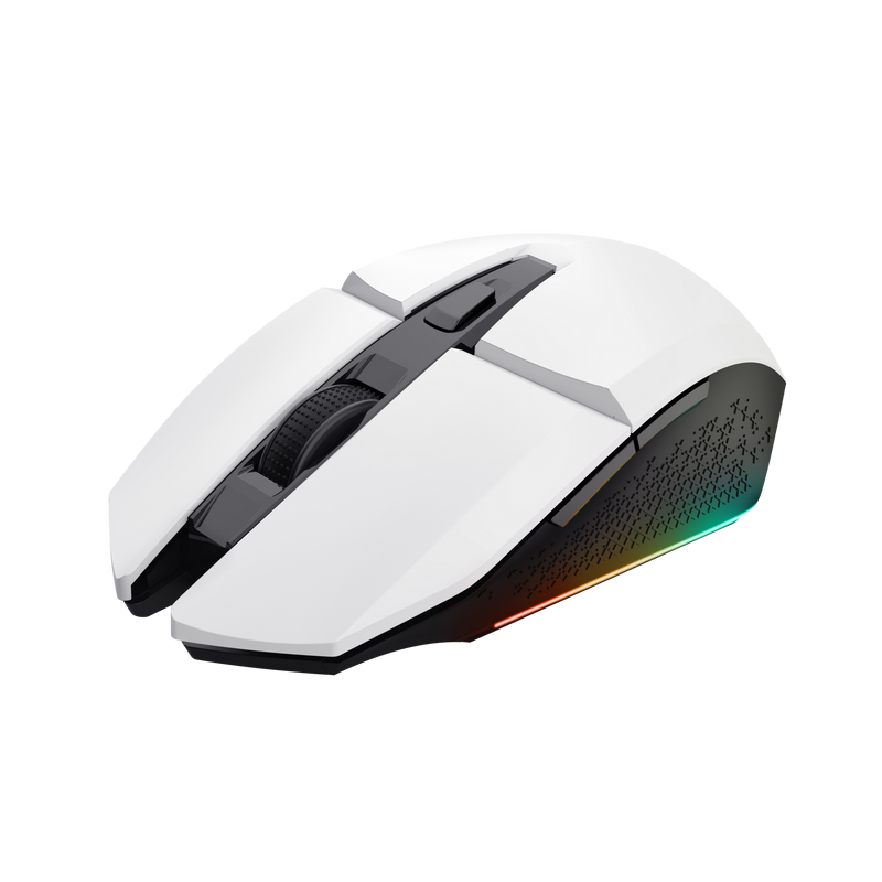 Mouse Trust GXT110W FELOX 4800 DPI, alb [4]