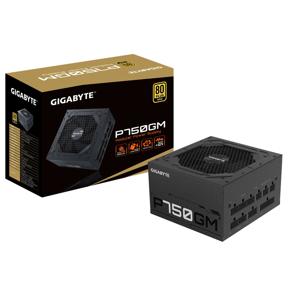 PSU Gigabyte P750GM 80+ Modulara [5]