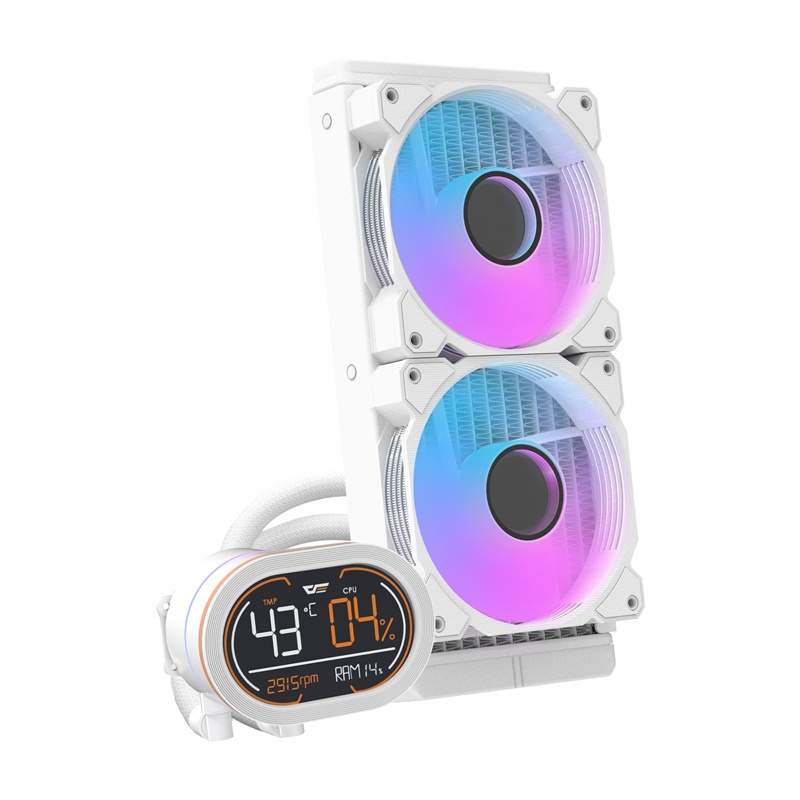 Răcitor de apă Darkflash DH240D CPU (alb) [4]