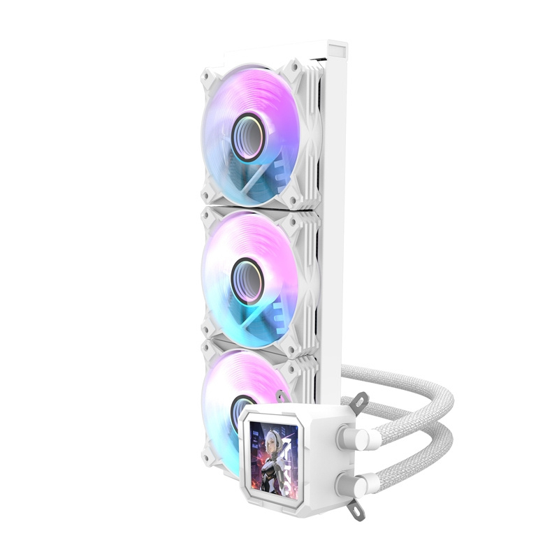 Răcitor de apă Darkflash DV360S CPU (alb) [2]