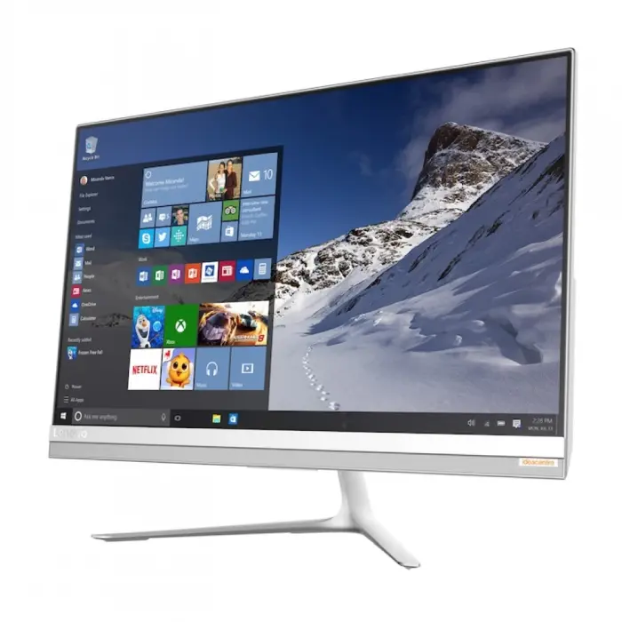 Sistem Desktop PC Lenovo IdeaCentre All-in-One 510S-23ISU cu procesor Intel® Core™ i5-6200U 2.30GHz, Skylake™, 23", Full HD, 8GB, 1TB [2]