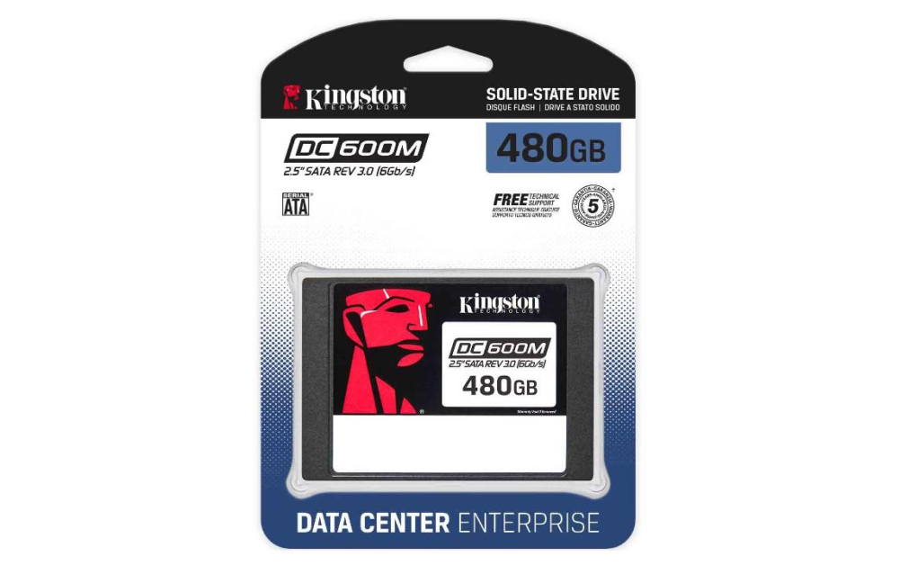 SSD Kingston , DC600M, 2.5", 480GB, SATA [2]