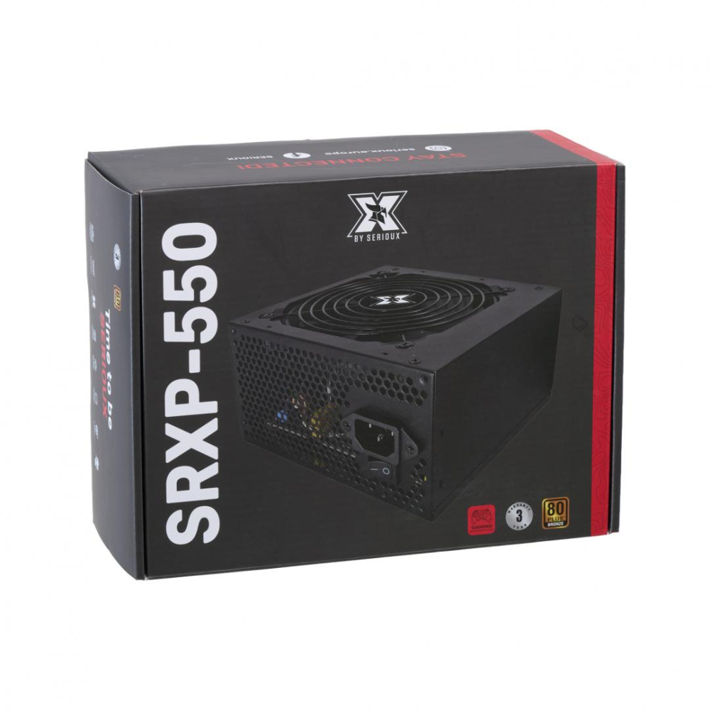 SURSA PC SERIOUX 550W 80+ BRONZE FAN12CM [4]