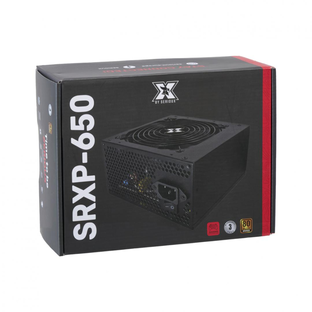 SURSA PC SERIOUX 650W 80+ BRONZE FAN12CM [3]