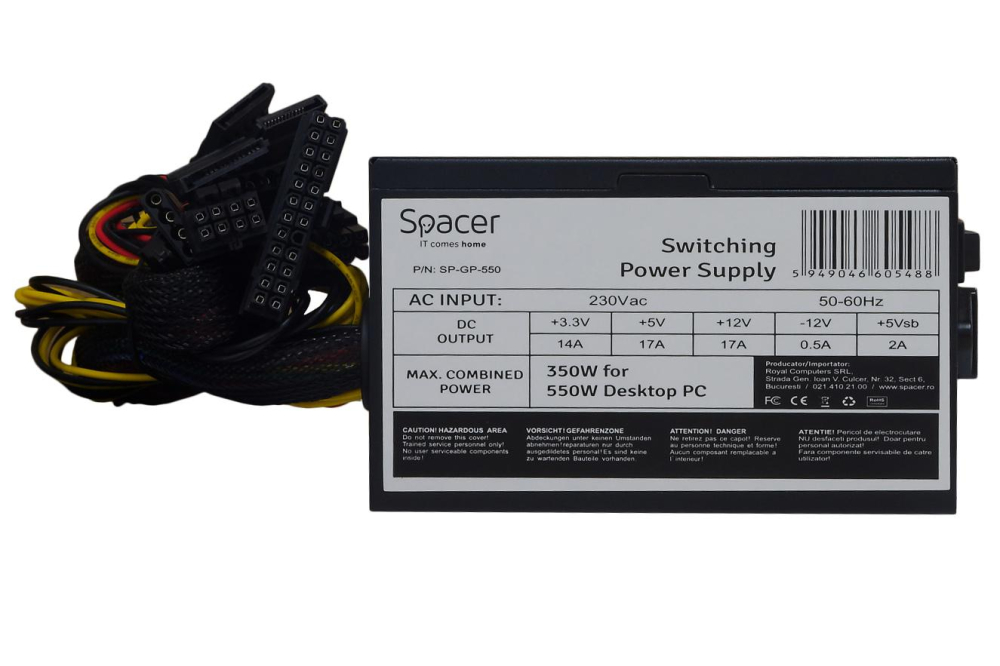 Sursa Spacer ATX 550, 350W [3]