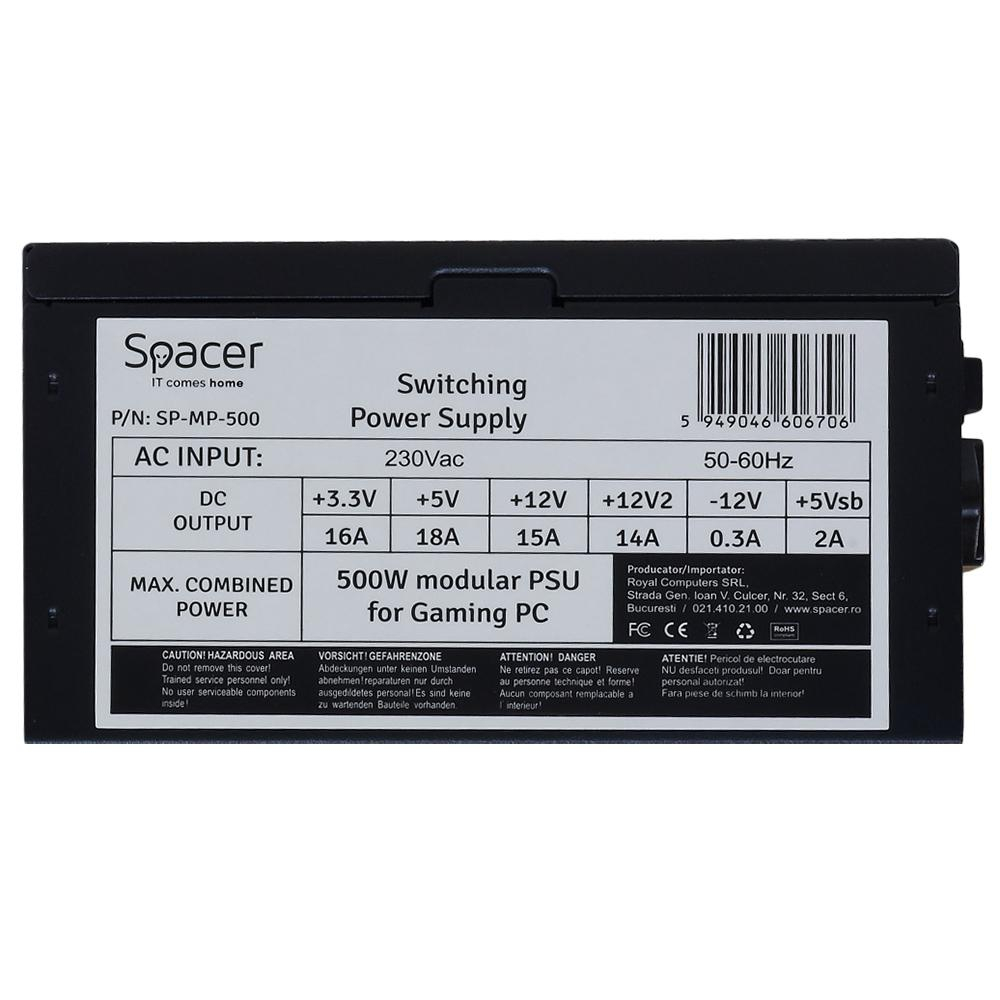 Sursa Spacer ATX Modulara 500W [2]