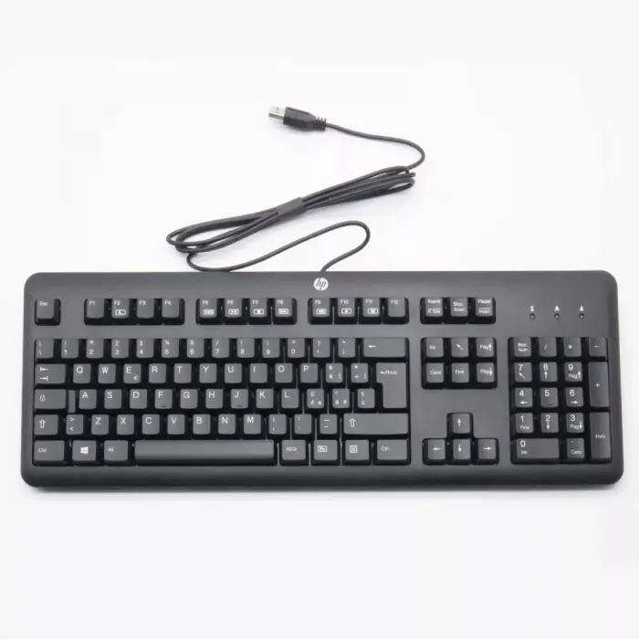 Tastatura HP 672647-063, Full-size, Wired, Negru, Standard, Limba ITALIANA [3]