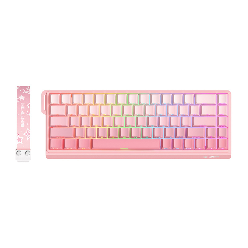 Tastatură ONIKUMA G69 (roz) (QWERTY) [5]
