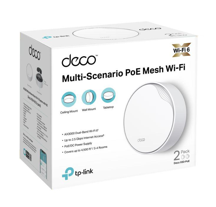TP-LINK DECO X50-POE AX3000 MESH 2PK [2]