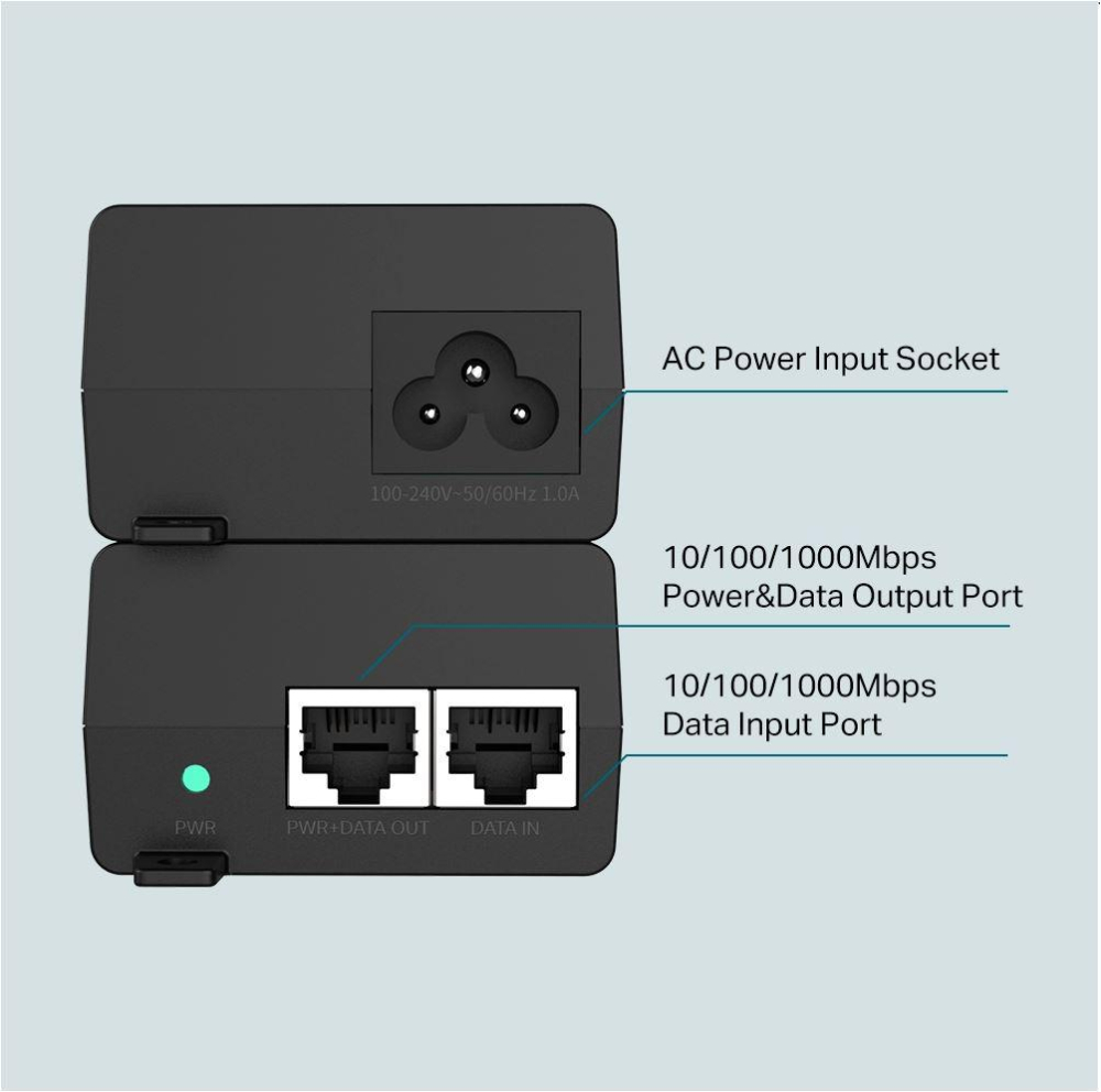TP-LINK POE++ INJECTOR TL-POE160S [2]