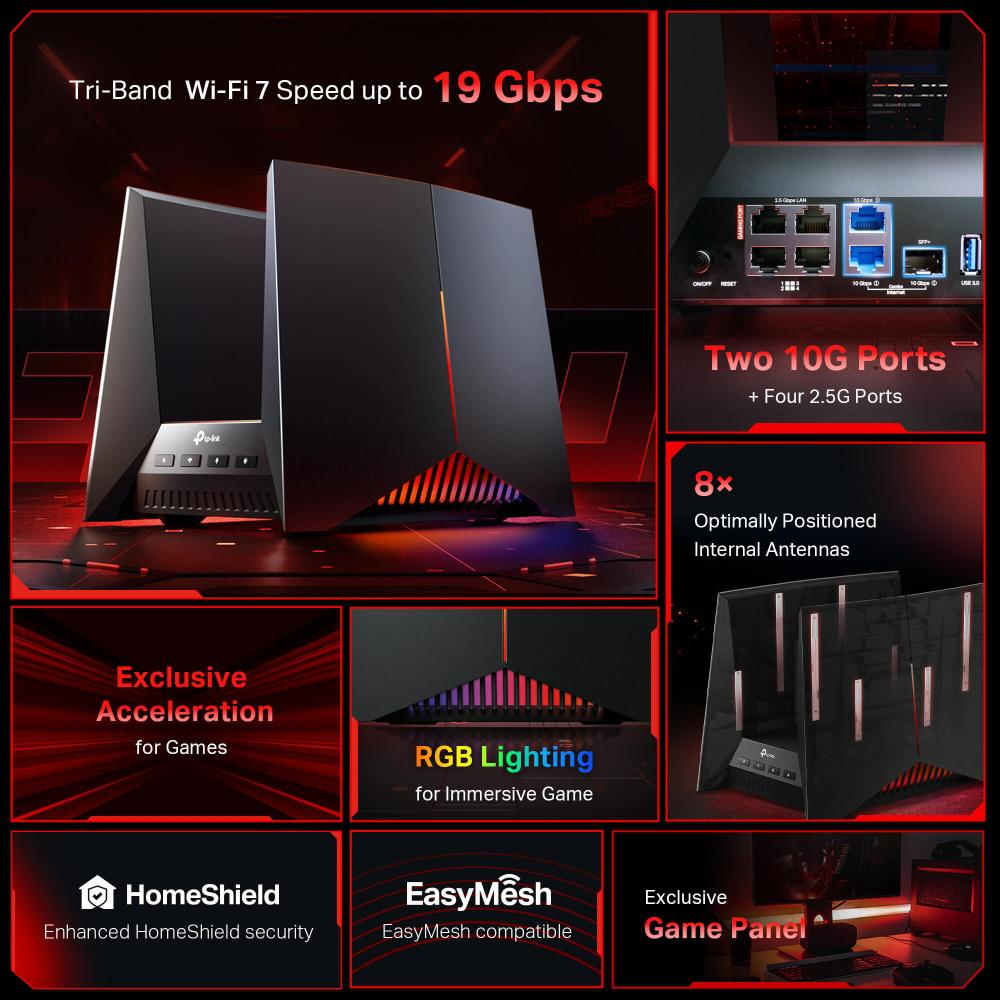 TP-LINK ROUTER ARCHER GB TRI-BAND GE800 [4]