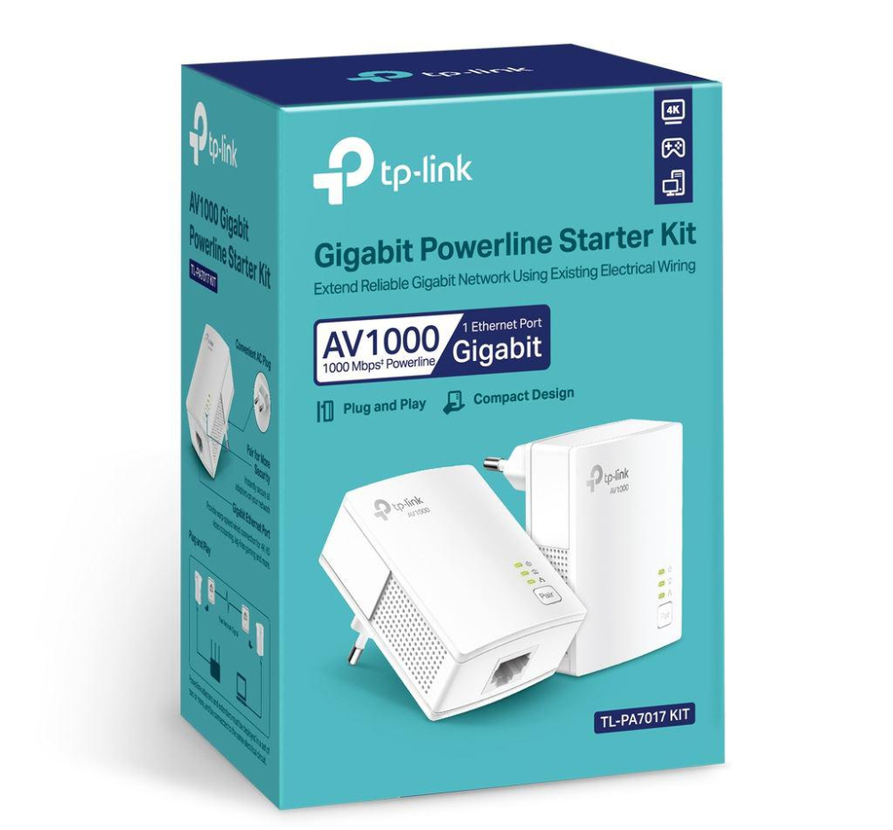 TPL AV1000 POWERLINE GIGABIT KIT [4]