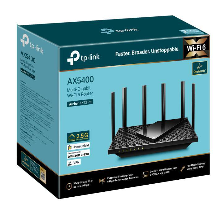 TPL WI-FI 6 ROUTER GB AX5400 AX72 PRO [4]