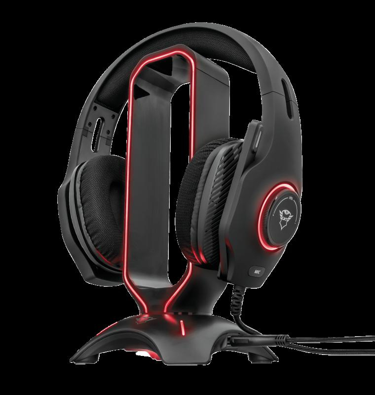 Trust GXT 265 Cintar RGB Headset Stand [8]
