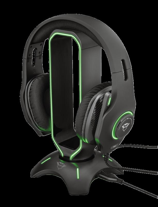 Trust GXT 265 Cintar RGB Headset Stand [9]