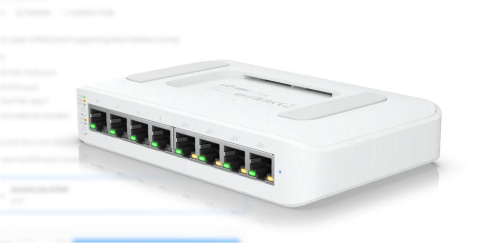 UBIQUITI UNIFI SWITCH LITE 8-PORT POE L2 [3]