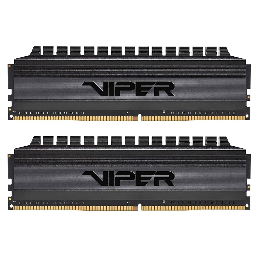 Viper 4 Blackout Series DDR4 64GB (2 x 32GB) 3200MHz Kit [1]