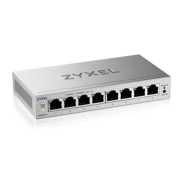 ZYXEL GS1200-8 8-PORT WEB MNG SWITCH [2]