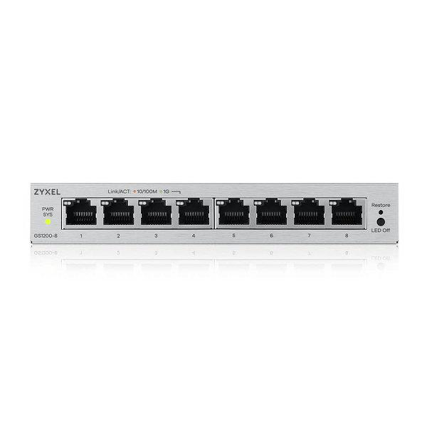 ZYXEL GS1200-8 8-PORT WEB MNG SWITCH [4]