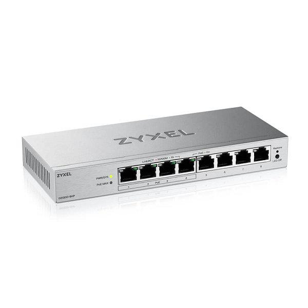 ZYXEL GS1200-8HPV3 8P 4PoE WEBMNG SWITCH [2]