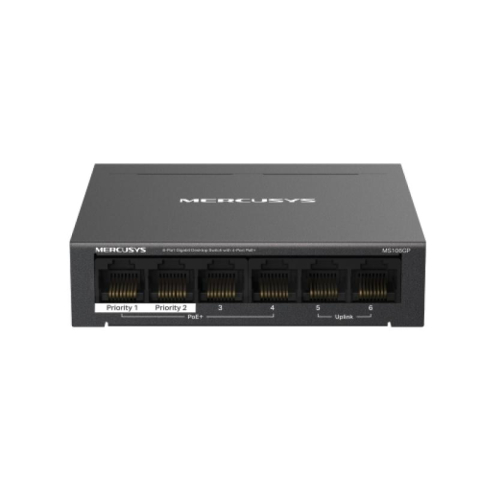 Access Points & Range Extendere - 6-Port Gigabit Desktop Switch with 4-Por