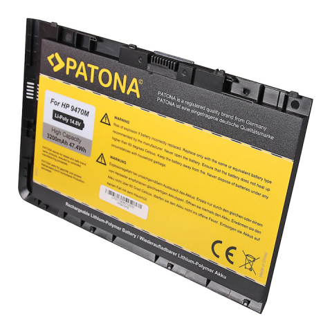 Acumulator Patona pentru HP EliteBook Folio 9470 9470m Series HSTNN-I10C 3200 mAh [1]