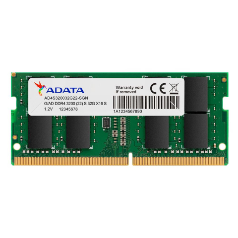 Memorii laptop - ADATA DDR4 SODIMM 8GB 3200Mhz AD4S32008G
