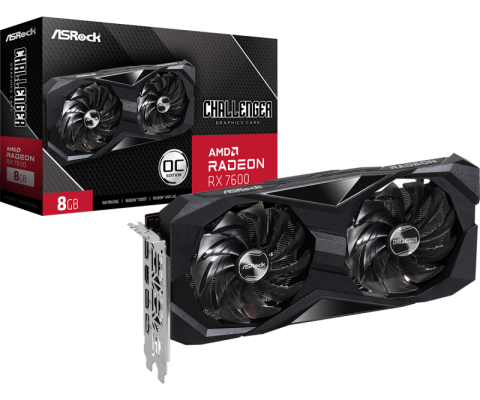 PC, Componente & Software - AsRock Radeon RX7600 8GB