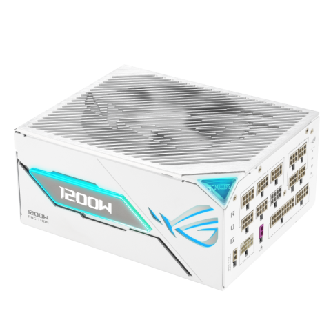 Surse PC - ASUS ROG -THOR-1200P3-WHITE-GAMING power