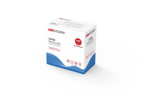 Retelistica - CABLU UTP HIKVISION CAT. 5E 305M NEGRU