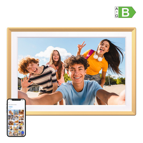 Monitoare NOI - Cadru foto digital Arzopa D14 Golden (auriu)