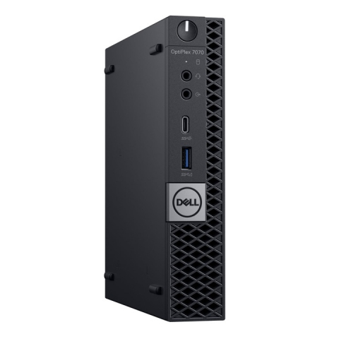 PC, Componente & Software - Calculator DELL OptiPlex 7070 MFF, i3-9100T, 8GB DDR4, 256 SSD, Win 11 Pro