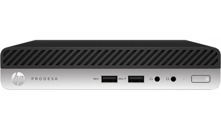 Calculator HP Elitedesk 400 G3 Mini PC, Intel Core i5-7500T 8GB DDR4, 256 SSD, Windows 10 PRO, Refurbished [2]