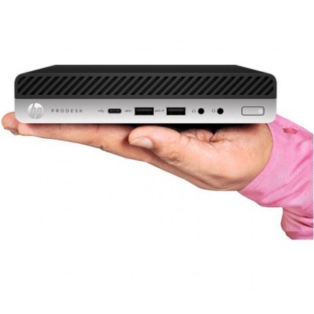 Calculator refurbished mini HP EliteDesk 800 G4 Mini PC, Intel Core i5-6500T, 8GB DDR4, 256GB SSD [1]