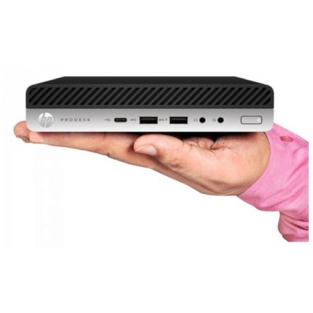 Calculatoare REFURBISHED - Mini PCRefurbished HP ProDesk 600 G3, Intel Core i3-7100T, 8GB DDR4, 256GB SSD