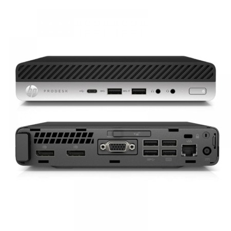 Calculator Refurbished HP ProDesk 600 G3 Mini PC, Intel Core i5-7500T, 8GB DDR4, 256GB SSD [1]
