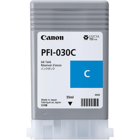 Cartuse cerneala - CANON PFI-030C CYAN INKJET CARTRIDGE