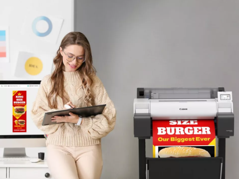 CANON TM-240 A1 LARGE FORMAT PRINTER [2]