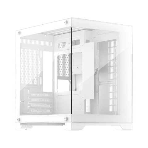 PC, Componente & Software - Carcasa 1STPLAYER Gaming MV5 TP WHITE