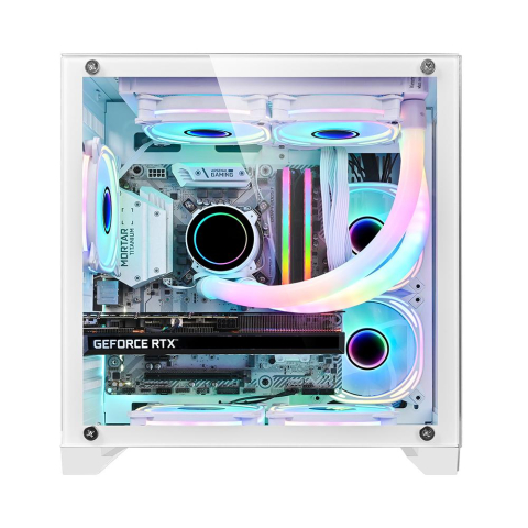 Carcasa 1STPLAYER Gaming MV5 WHITE [1]