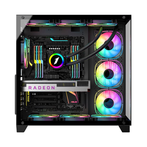 Carcasa 1STPLAYER Gaming MV8 BLACK [3]