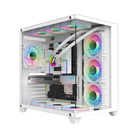 Carcasa 1STPLAYER Gaming MV8 WHITE [4]