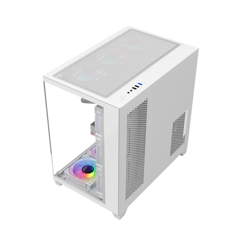 Carcasa 1STPLAYER Gaming MV8 WHITE [6]