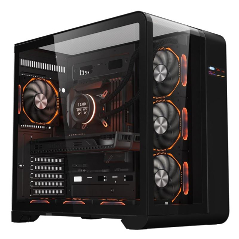 PC, Componente & Software - Carcasa 1STPLAYER Gaming RT7 BLACK