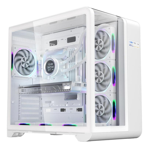 PC, Componente & Software - Carcasa 1STPLAYER Gaming RT7 WHITE