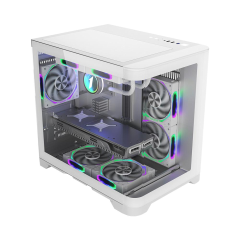 Carcasa 1STPLAYER Gaming UV5 WHITE [1]