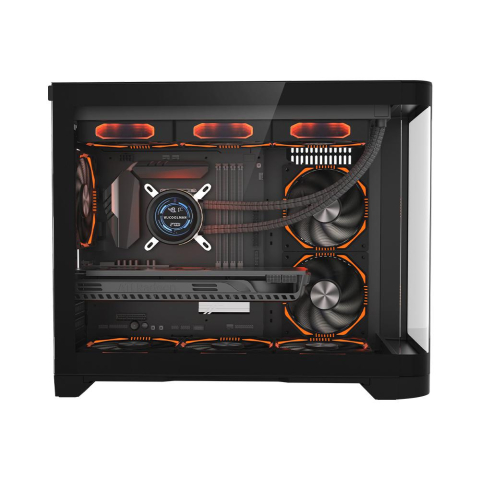 Carcasa 1STPLAYER Gaming UV6 BLACK [1]