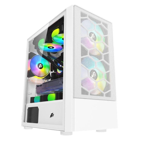 Componente PC NOI - Carcasa 1STPLAYER Gaming X4-M WHITE